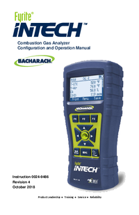 Thumbnail of document Manual - Fyrite InTech Combustion Analyzer